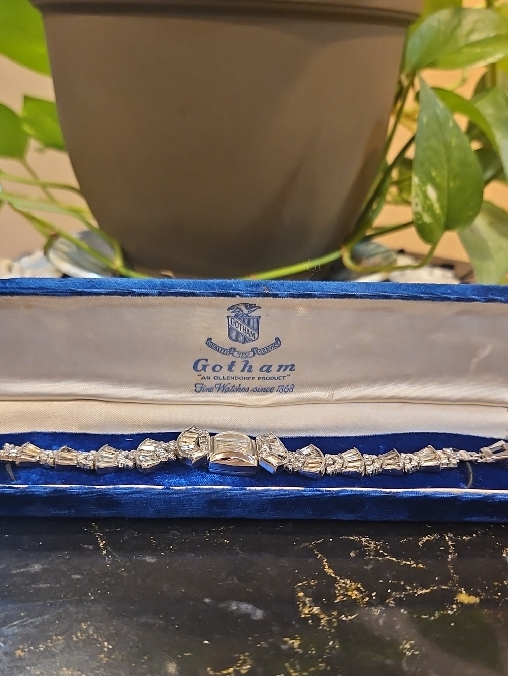Vintage Silver-Tone Women's Watch- Silver